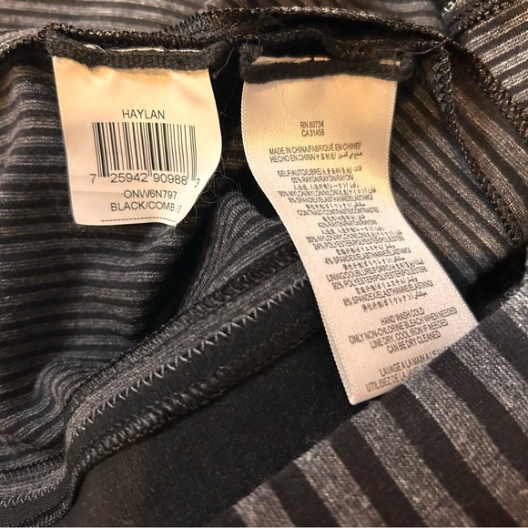 BCBGMaxAzria Black and Gray Bodycon Mini Dress - Picture 7 of 7